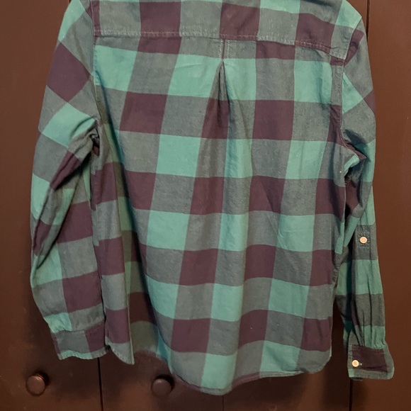 Flannel blouse - Picture 2 of 3